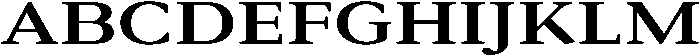 Roxetto Bold Expanded otf (700) Font UPPERCASE