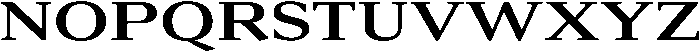 Roxetto Bold Expanded otf (700) Font UPPERCASE
