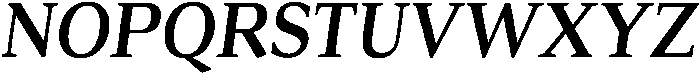 Roxetto Bold Semi Condensed Slanted otf (700) Font UPPERCASE