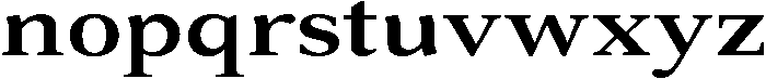 Roxetto Bold Semi Expanded otf (700) Font LOWERCASE