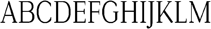 Roxetto Condensed otf (400) Font UPPERCASE
