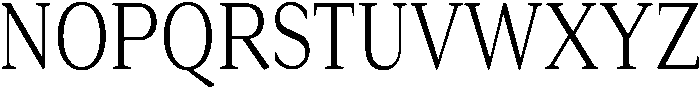 Roxetto Condensed otf (400) Font UPPERCASE