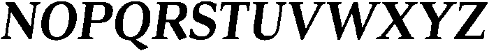 Roxetto ExtBd SemCond Slant otf (400) Font UPPERCASE