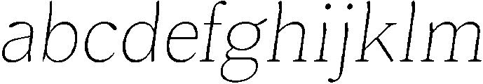 Roxetto ExtLt SemCond Slant otf (400) FONT