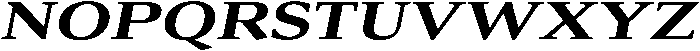 Roxetto Extra Bold Expanded Slanted otf (700) Font UPPERCASE