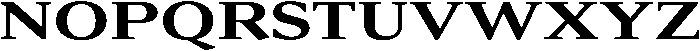 Roxetto Extra Bold Expanded otf (700) Font UPPERCASE