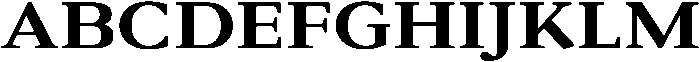 Roxetto Extra Bold Semi Expanded otf (700) Font UPPERCASE