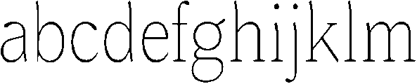 Roxetto Extra Light Condensed otf (200) FONT