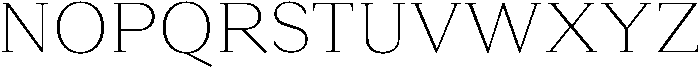 Roxetto Extra Light otf (200) Font UPPERCASE