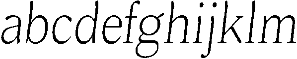 Roxetto Light Condensed Slanted otf (300) FONT