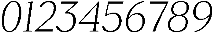 Roxetto Light Semi Condensed Slanted otf (300) Font OTHER CHARS