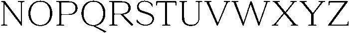 Roxetto Light otf (300) Font UPPERCASE