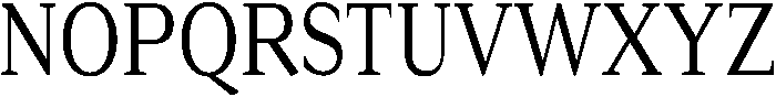 Roxetto Medium Condensed otf (500) Font UPPERCASE