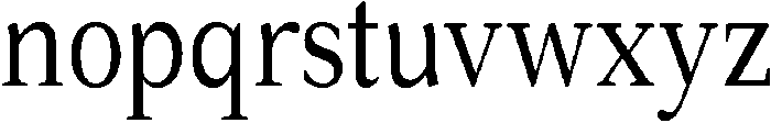 Roxetto Medium Condensed otf (500) Font LOWERCASE