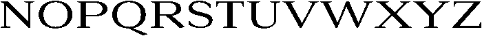 Roxetto Medium Expanded otf (500) Font UPPERCASE