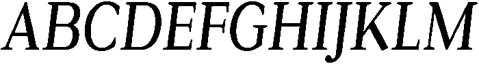 Roxetto Semi Bold Condensed Slanted otf (600) Font UPPERCASE