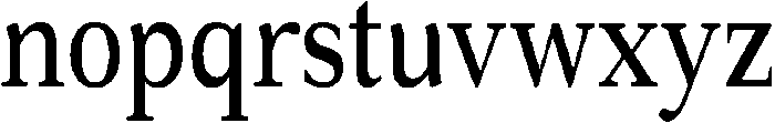 Roxetto Semi Bold Condensed otf (600) Font LOWERCASE