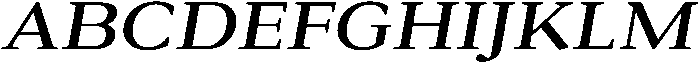 Roxetto Semi Bold Semi Expanded Slanted otf (600) Font UPPERCASE