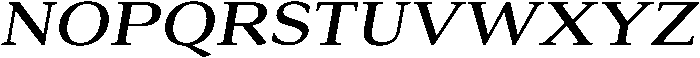Roxetto Semi Bold Semi Expanded Slanted otf (600) Font UPPERCASE