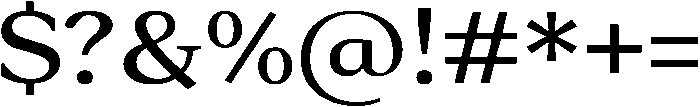 Roxetto Semi Bold Semi Expanded otf (600) Font OTHER CHARS