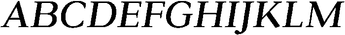 Roxetto Semi Bold Slanted otf (600) Font UPPERCASE
