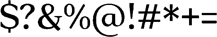 Roxetto Semi Bold otf (600) Font OTHER CHARS