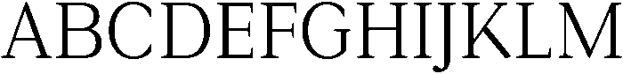 Roxetto Semi Condensed otf (400) Font UPPERCASE
