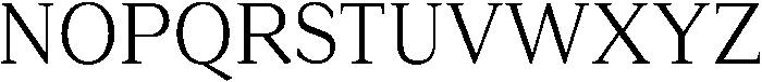Roxetto Semi Condensed otf (400) Font UPPERCASE