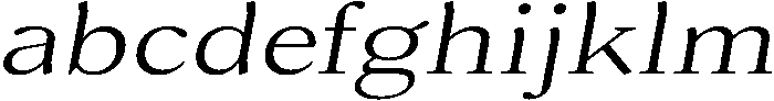 Roxetto Semi Expanded Slanted otf (400) FONT