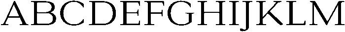 Roxetto Semi Expanded otf (400) Font UPPERCASE