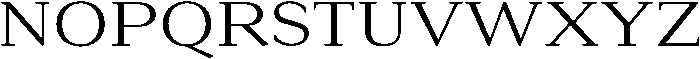 Roxetto Semi Expanded otf (400) Font UPPERCASE