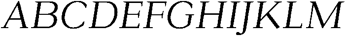 Roxetto Slanted otf (400) Font UPPERCASE