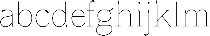 Roxetto Thin Semi Condensed otf (100) FONT