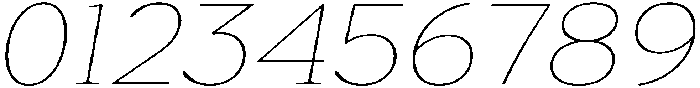 Roxetto Thin Semi Expanded Slanted otf (100) Font OTHER CHARS