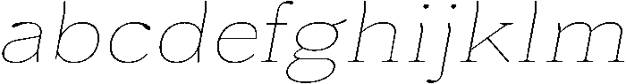 Roxetto Thin Semi Expanded Slanted otf (100) FONT