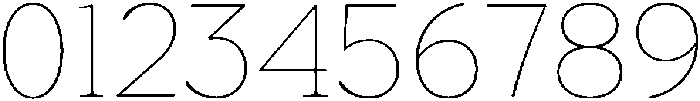 Roxetto Thin otf (100) Font OTHER CHARS