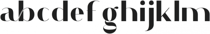 Roy Carkton Regular otf (400) Font LOWERCASE