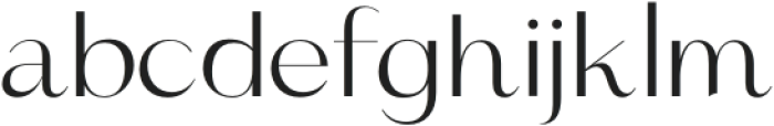 Royal Affair Extra Light otf (200) Font LOWERCASE