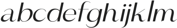 Royal Affair Light Italic otf (300) Font LOWERCASE