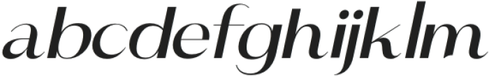 Royal Affair Medium Italic otf (500) Font LOWERCASE