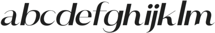 Royal Affair Semi Bold Italic otf (600) Font LOWERCASE