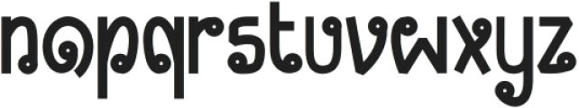 Royal Bangkok Four otf (400) Font LOWERCASE