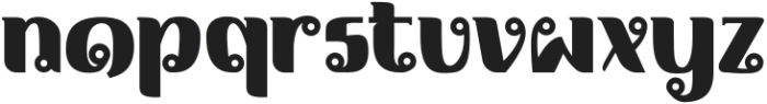 Royal Bangkok One otf (400) Font LOWERCASE