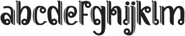 Royal Bangkok Three otf (400) Font LOWERCASE