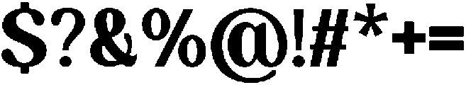 Royal Club Bold otf (700) Font OTHER CHARS