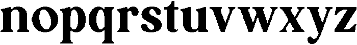 Royal Club Bold otf (700) Font LOWERCASE