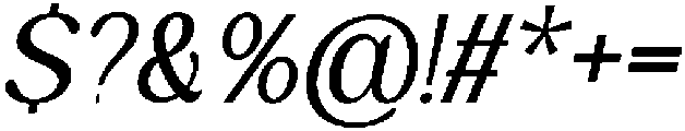 Royal Club Italic otf (400) Font OTHER CHARS