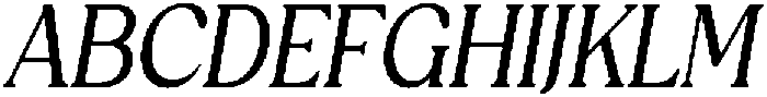 Royal Club Italic otf (400) Font UPPERCASE