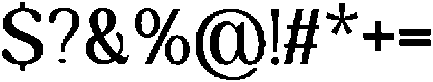 Royal Club Medium otf (500) Font OTHER CHARS
