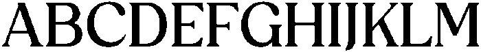 Royal Club Medium otf (500) Font UPPERCASE